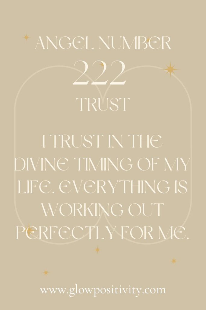angel number 222 meaning